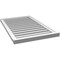 Ekena Millwork Vertical Surface Mount PVC Gable Vent: Functional, w/ 2"W x 2"P Brickmould Sill Frame, 24"W x 38"H GVPVE24X3803SF - alternate 3